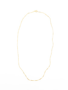 Dainty Box Chain Necklace